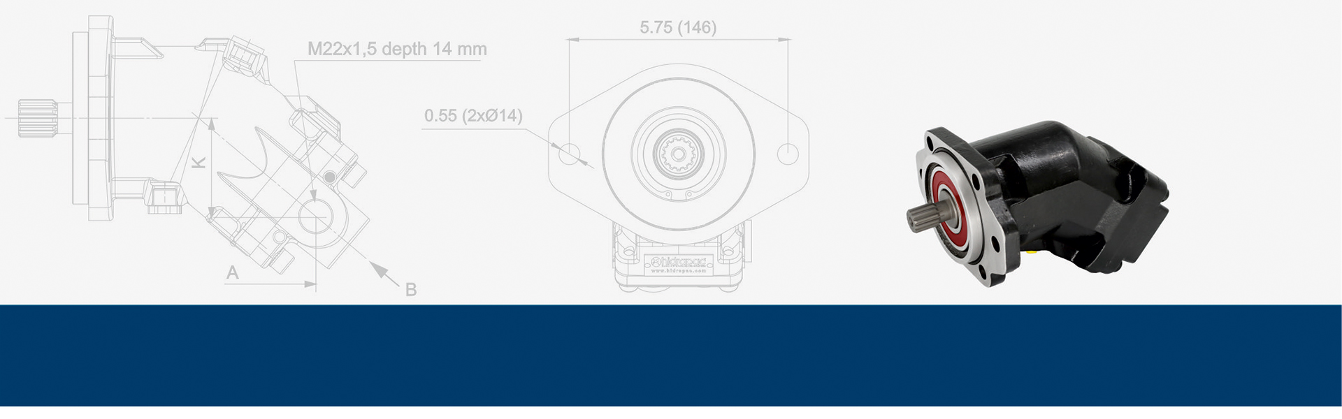 A2FS (SAE) Bent Axis Hydraulic Piston Pumps - SAE B Bent Axis Hydraulic  Piston Pumps, SAE C Bent Axis Hydraulic Piston Pumps, SAE D Bent Axis  Hydraulic Piston Pumps, New Bent Axis