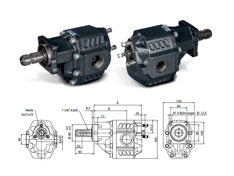 Hydraulic Gear Pumps Gear Motors